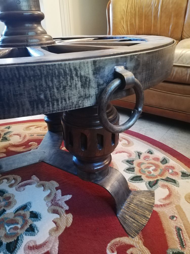 table en fer forg� avec tapis 50 Raizeux (78)