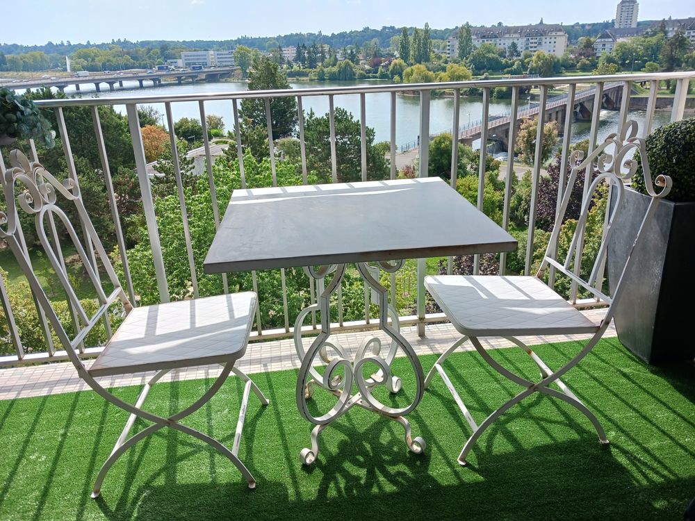 Table fer forg� et 2 chaises 120 Tours (37)