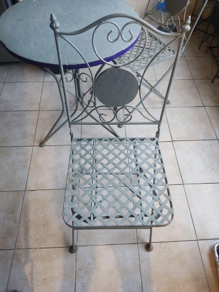 Table en fer forg� 80 Al�s (30)