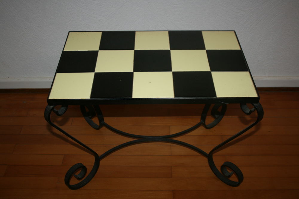 Table en fer forg� 45 Buhl (68)