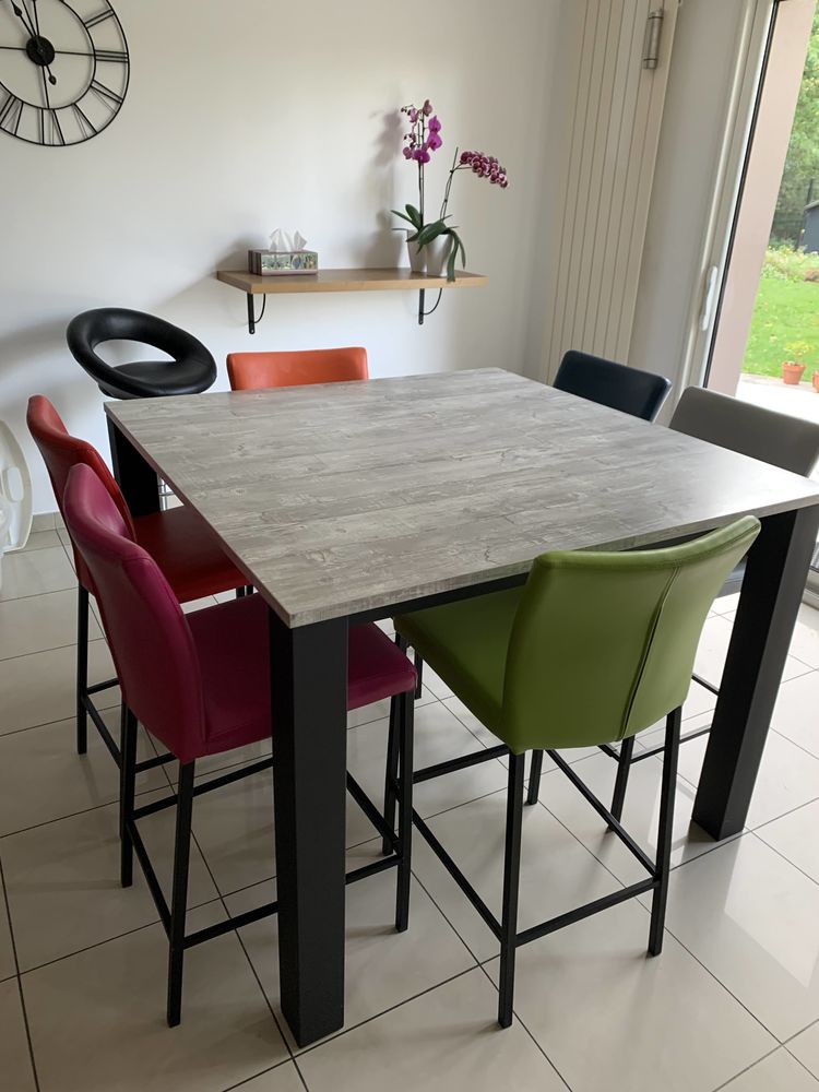 Table haute (allonge incorpor�e) et tabourets 0 Vendin-le-Vieil (62)