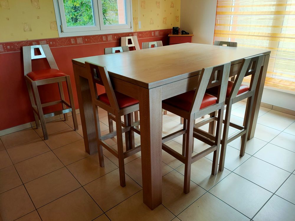 Table Haute + 8 chaises assorties 390 Ch�lons-en-Champagne (51)