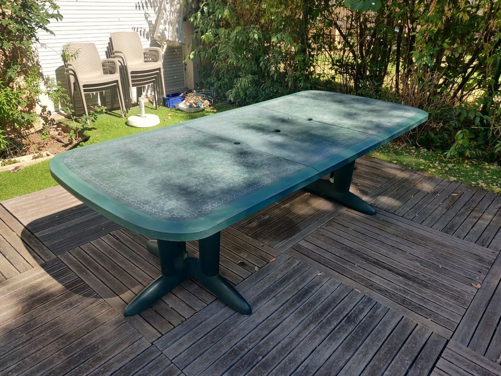 Table de jardin avec 2 rallonges 140 Villeurbanne (69)