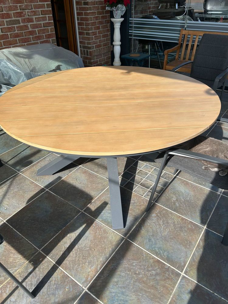 Table de Jardin ronde 440 Fayet (02)
