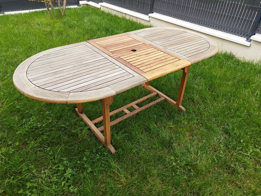 Table de jardin en tek 210 Brindas (69)