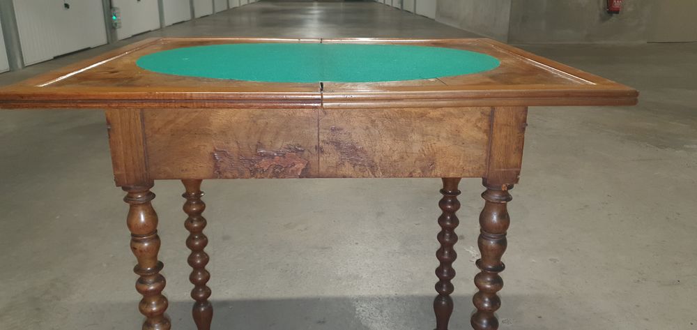 table de jeux ancienne en bois 130 Craponne (69)