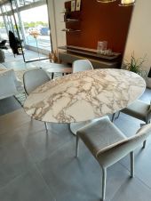 Table knoll Eero Saarinen ovale 3500 Cornebarrieu (31)