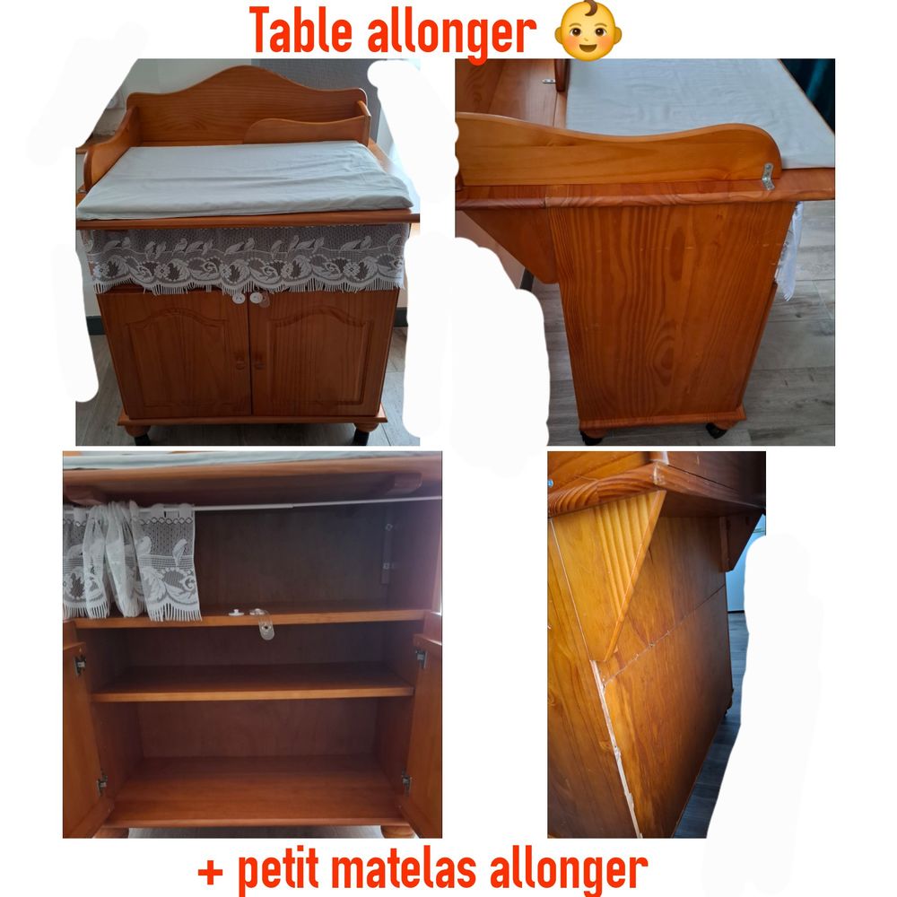 Table � langer pour B�b� 35 Coulommiers (77)