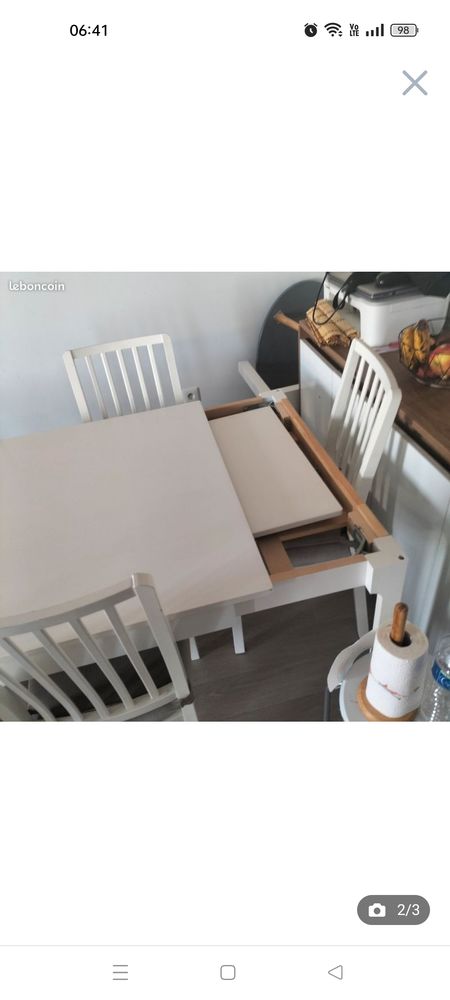 table a manger avec 6 chaises 250 Grigny (91)