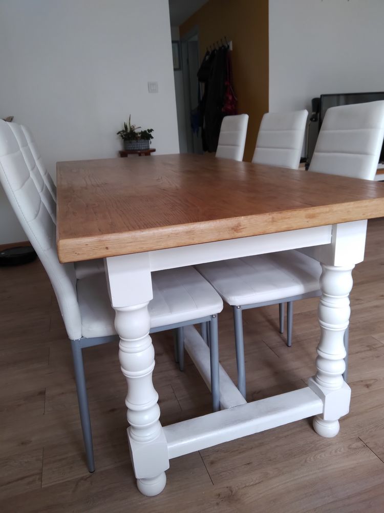 Table � manger bois ch�ne massif 190 Linselles (59)