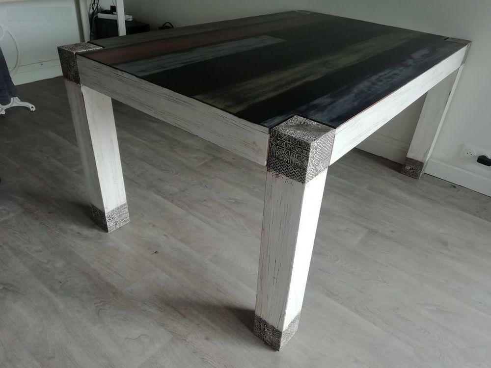 Table � manger bois massif 160 * 100 cm 150 Charenton-le-Pont (94)