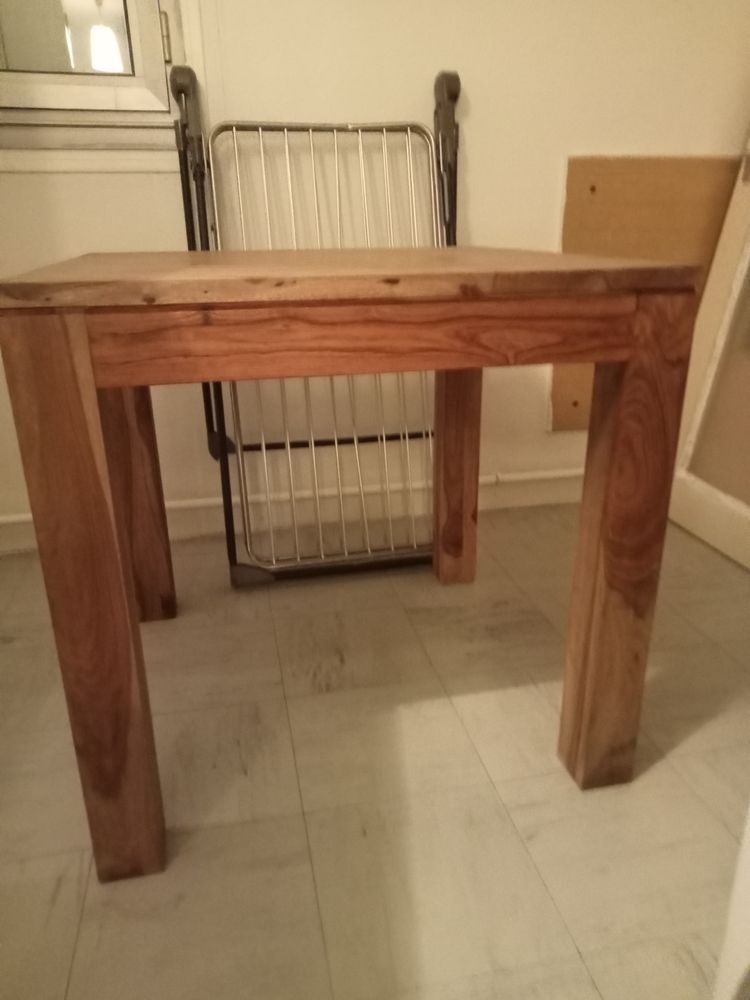 Table � manger bois massif exotique 100 Martigues (13)