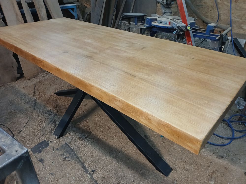 Table � manger ch�ne massif 900 Bar-sur-Seine (10)