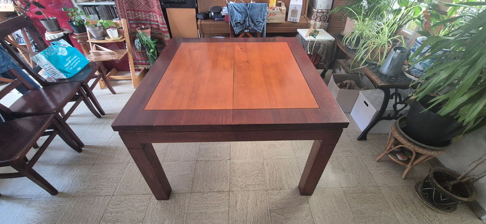 Table � manger en ch�ne massif et ses quatre chaises 600 Amiens (80)