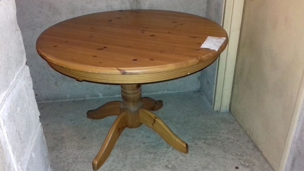 table � manger  H�tre � n?uds massif 150 Paris 10 (75)