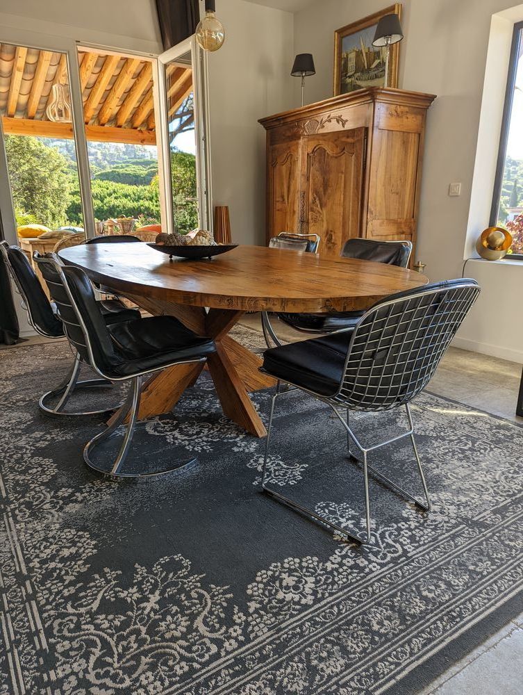 Table � manger en teck massif 1200 Les Issambres (83)