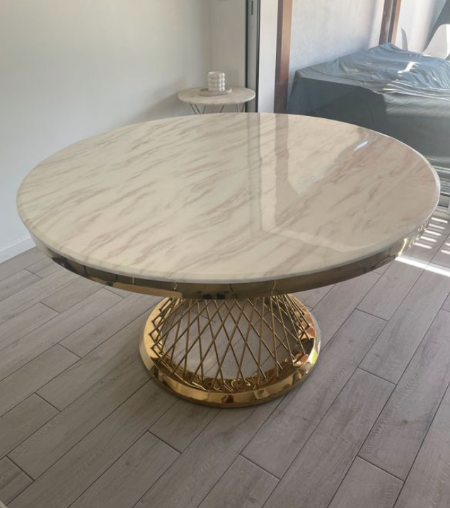 table marbre blanc 620 Agen (47)