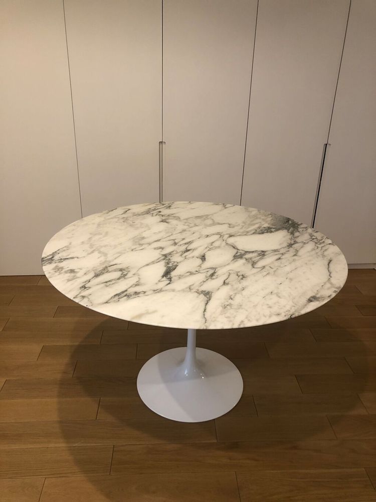 Table en marbre par eero saarinen pour knoll 2000 Arles (13)