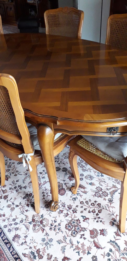 table merisier +2rallonges 200 Saujon (17)