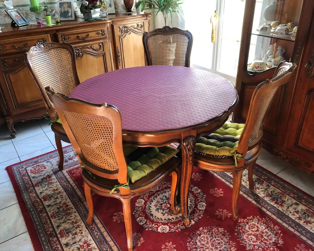 Table merisier et 4 chaises Canées 100 Athies-sous-Laon (02)