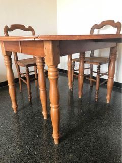 Table merisier + 4 rallonges 220 Ajaccio (20)