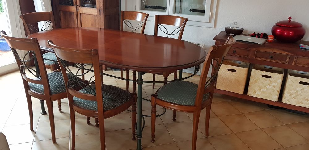 table en meurisier extensible 6/8 places+ chaises 700 Saint-Jean-de-V�das (34)