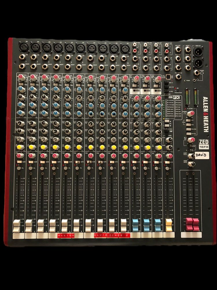 table de mixage Allen & Heath ZED-16FX 400 Montmirat (30)