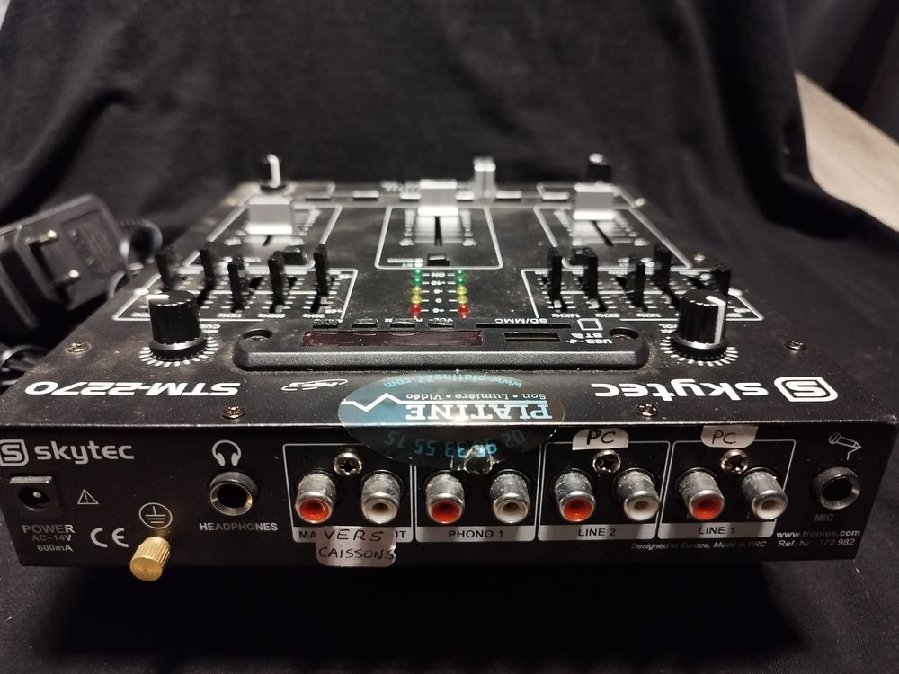 Table Mixage avec Bluetooth Skytec STM-2270 130 Narbonne (11)