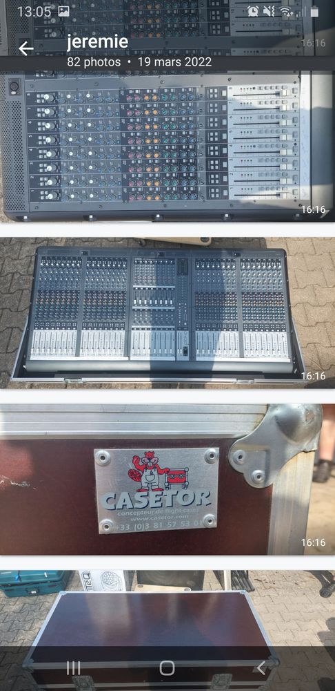 table de mixage Mackie onyx3280 avec flight 0 Trept (38)