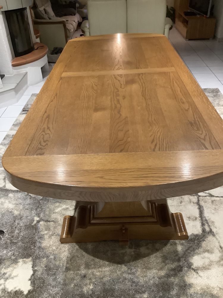 Table monast�re en ch�ne massif 300 Saint-Jean-Rohrbach (57)