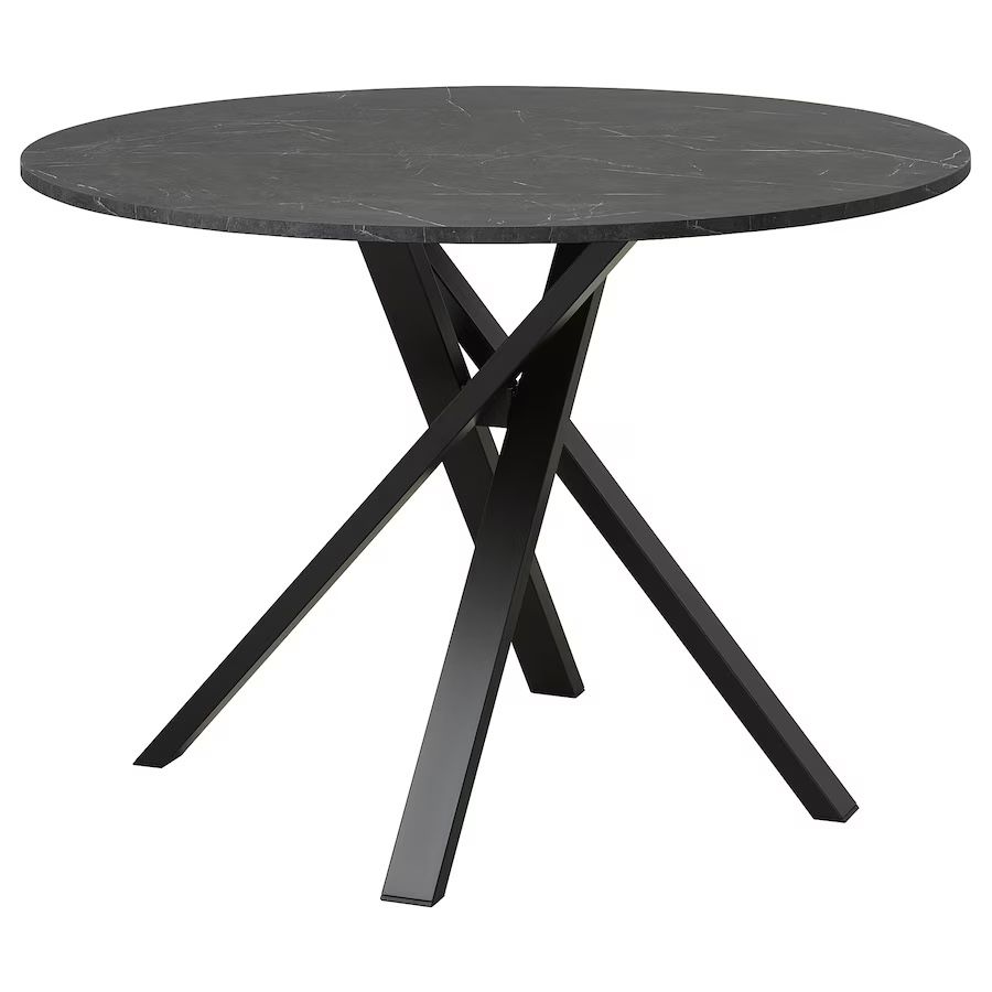 Table noir marbr�, 105 cm MARIEDAMM IKEA 180 Annemasse (74)