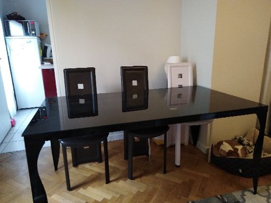 Table noire verre tremp� 50 Conflans-Sainte-Honorine (78)