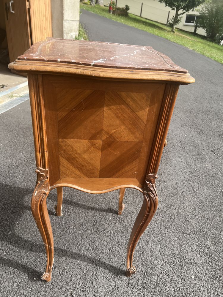 table de nuit ancienne dat�e environ de (1900) a restaur�e 0 Drugeac (15)
