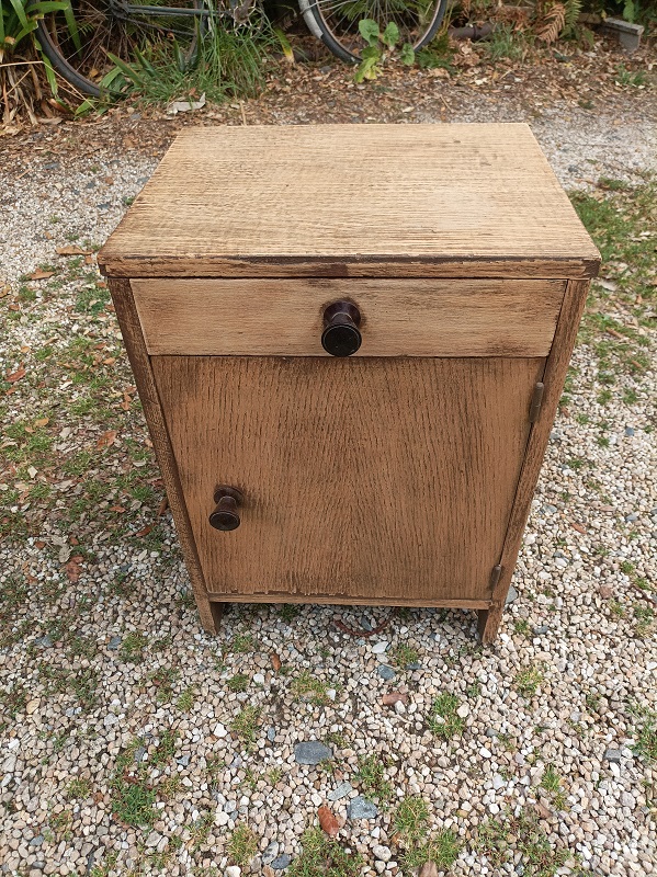 Table de nuit chevet bois tiroir porte dpm 0923001 29 Ploubazlanec (22)