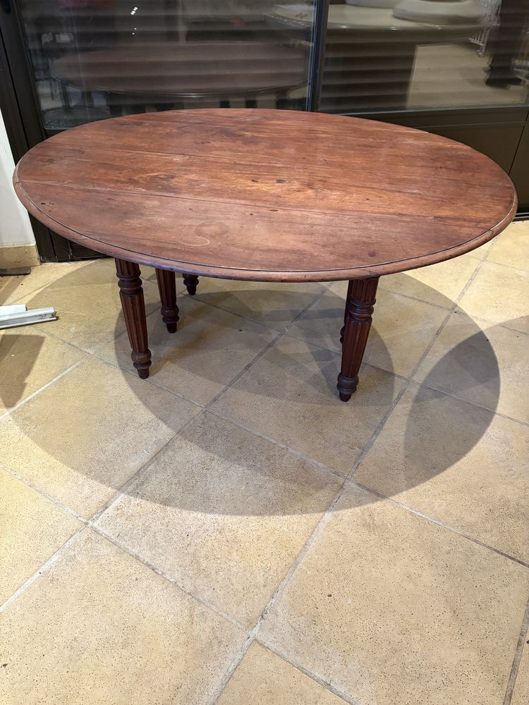 Table ovale ancienne 80 Saussay (28)