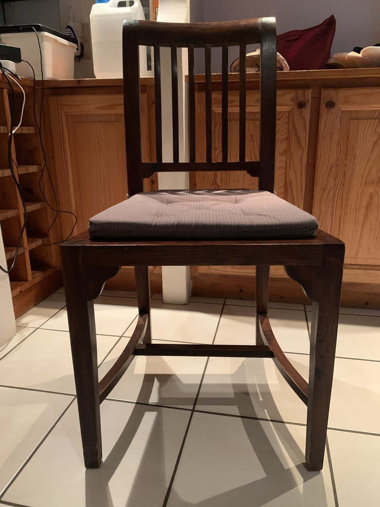 table ovale teck massif + 6 chaises 350 Gournay-sur-Marne (93)