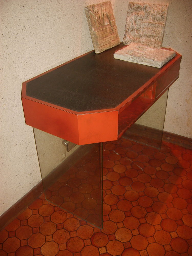 Table pi�tement verre 60 B�rat (31)