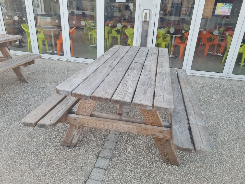 Table pique nique ext�rieure Natura 350 Mareuil-sur-Lay-Dissais (85)