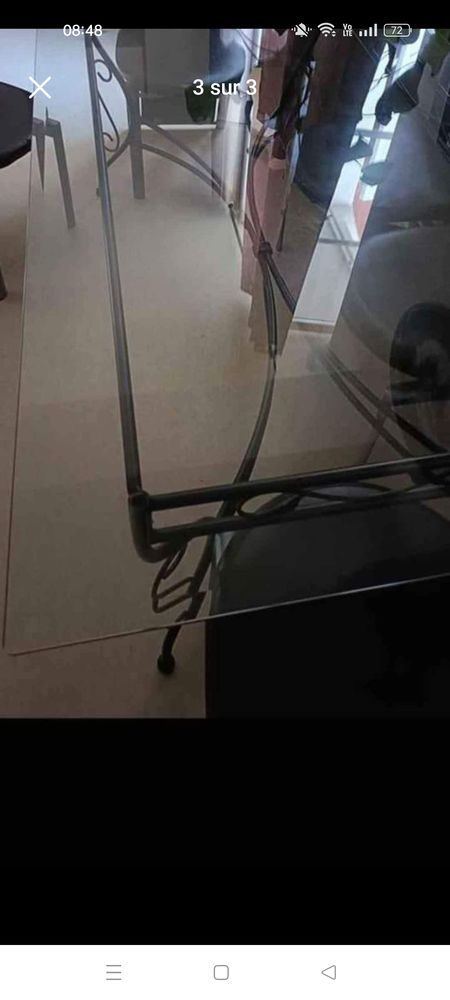 Table plateau en verre 100 Riom (63)