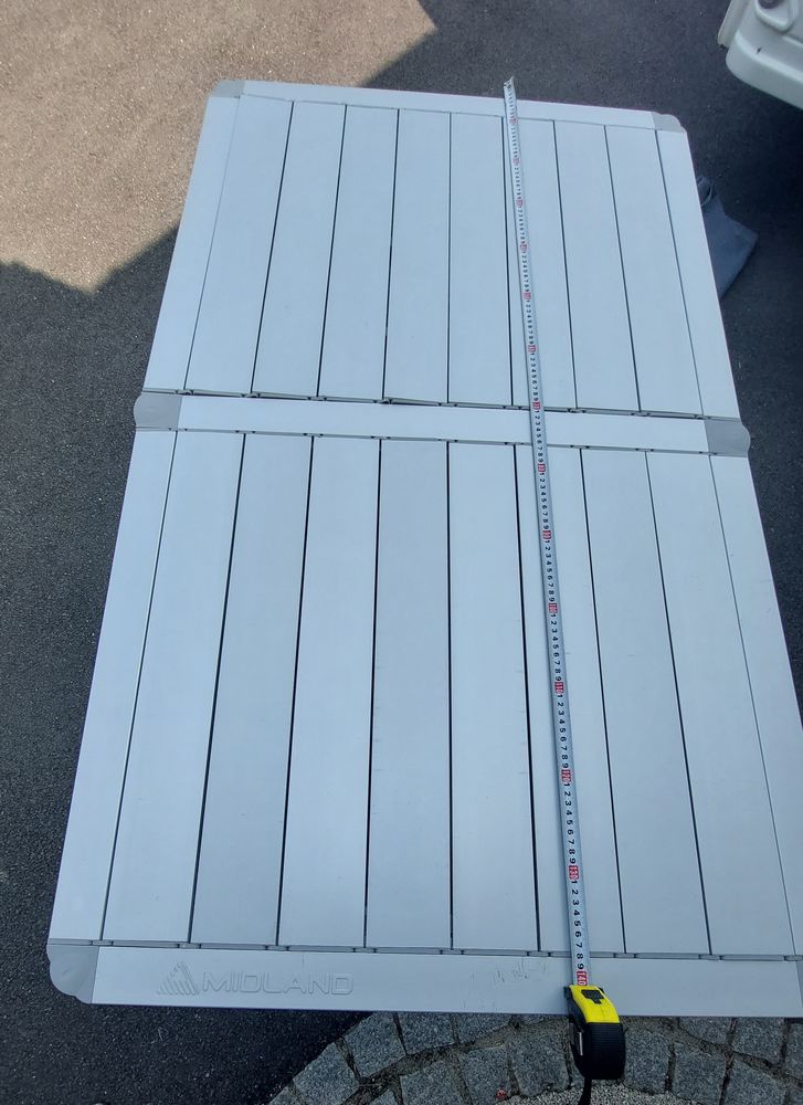 Table pliante en m�tal 80 Assat (64)