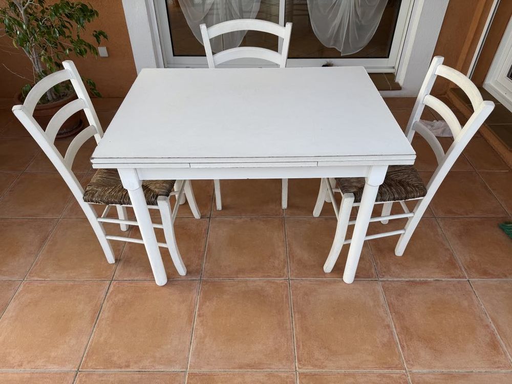 Table rectangulaire bois 60 Cuers (83)