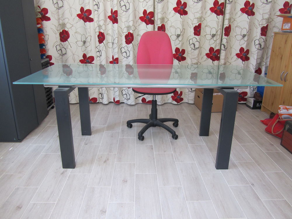 Table rectangulaire en verre tremp� 0 Sautron (44)