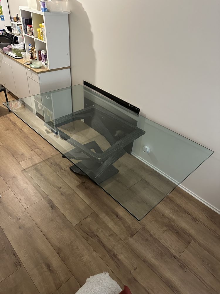 table roche bobois fleur de fer vaL. 230 X H. 76 X P. 125 Cm 2000 Jouy-le-Moutier (95)