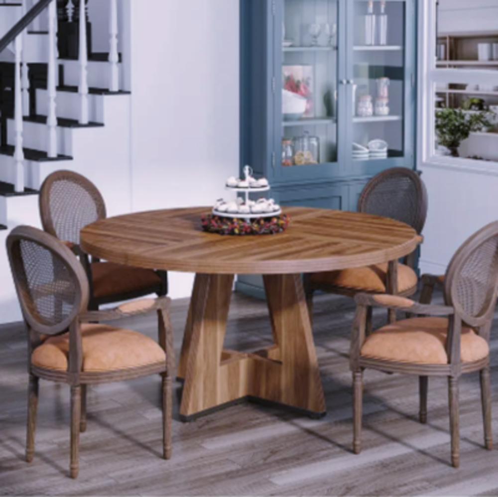 Table ronde en bois massif ? �l�gance naturelle & conviviali 145 Lyon 9 (69)