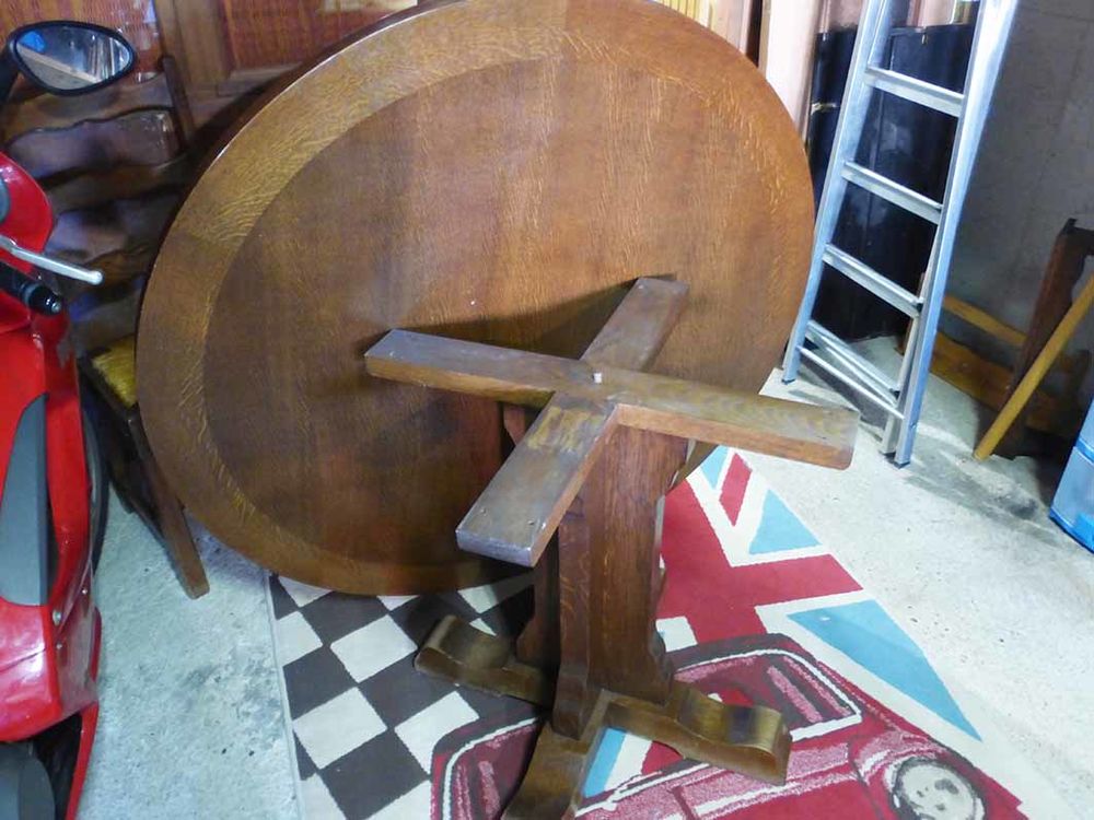 table ronde bois massif 40 Aix-en-Provence (13)