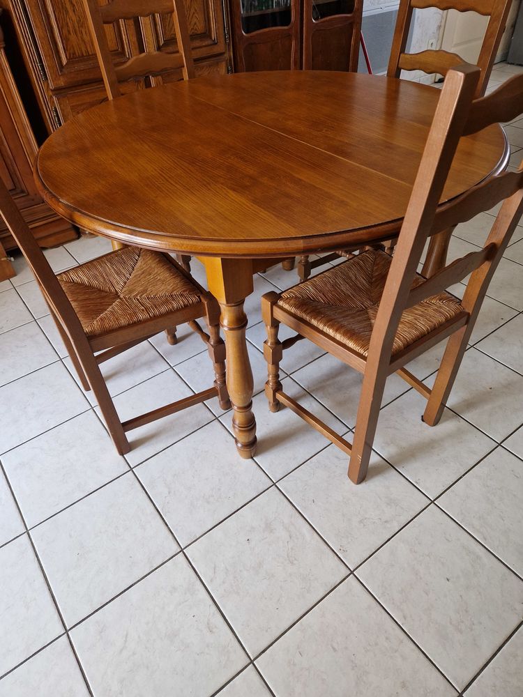 Table ronde en chene 300 Sampans (39)