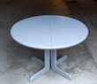 Table ronde pin massif + 2 rallonges + 7 chaises 175 Flaine (74)