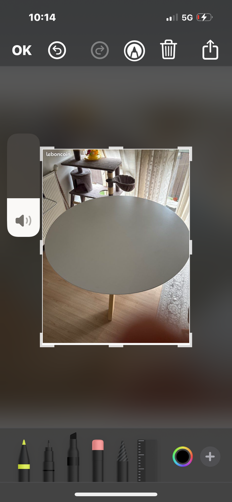 Table ronde tres bon �tat  � d�battre  200e � d�battre 0 Villeneuve-la-Garenne (92)