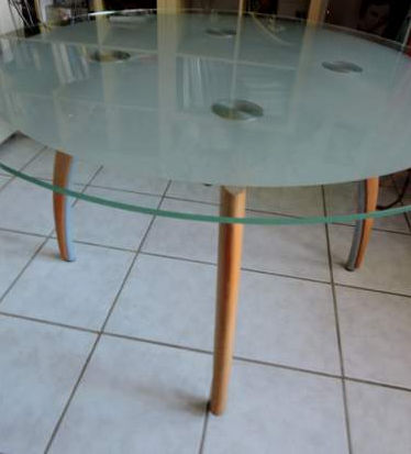 Table ronde en verre 200 Montpellier (34)