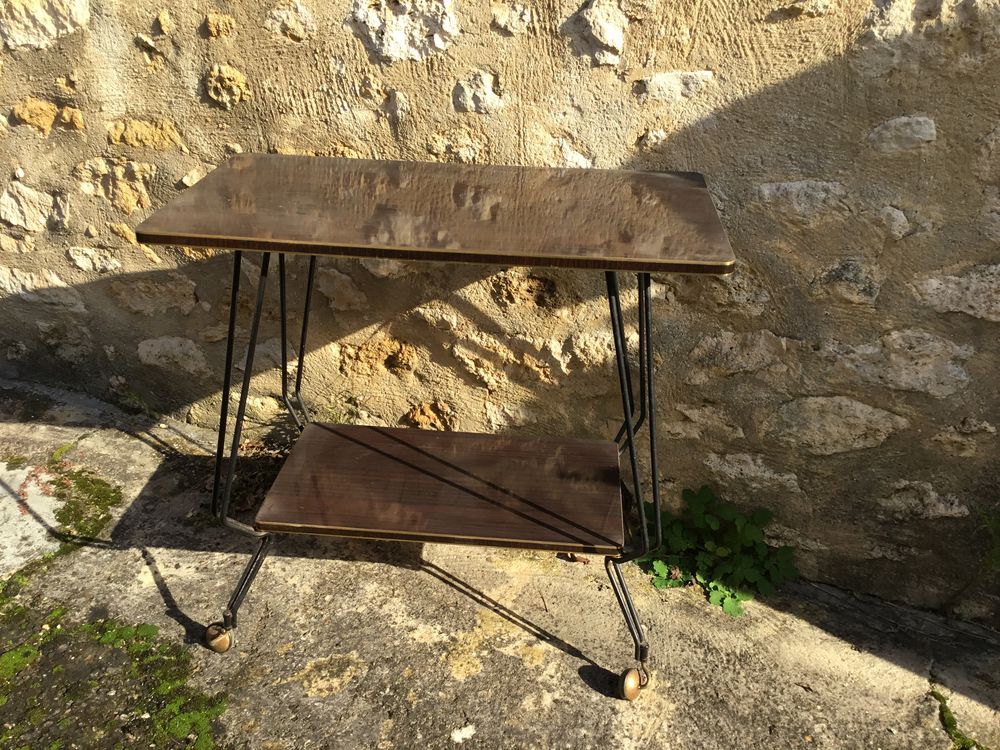 Table roulante vintage 40 Rauzan (33)